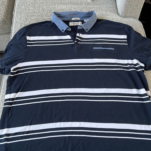Vintage Penguin Striped Polo - Picture 2 of 5